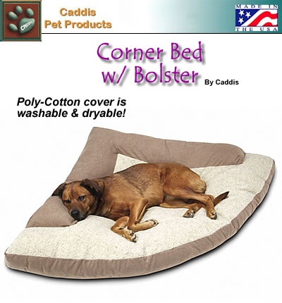 Corner Bunk Beds on Caddis Corner Dog Bed With Bolster