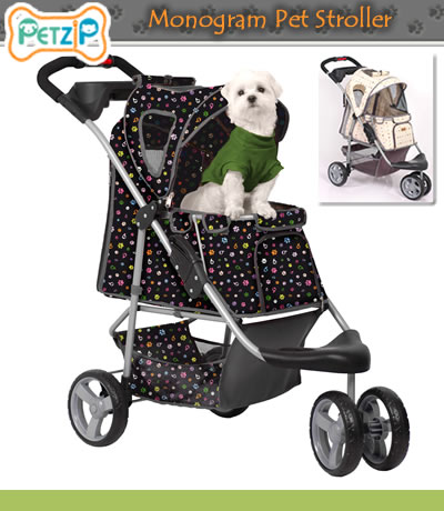  Stroller on Petzip Monogram Jogging Pet Stroller