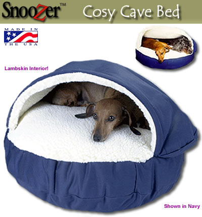   Beds on Snoozer Cosy Cave Dog Bed